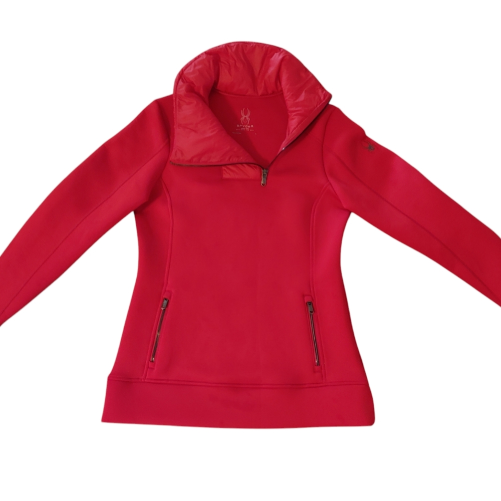 Spyder Women's Red Pullover Jacket